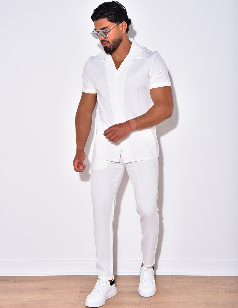 Ensemble pantalon de costume et chemise