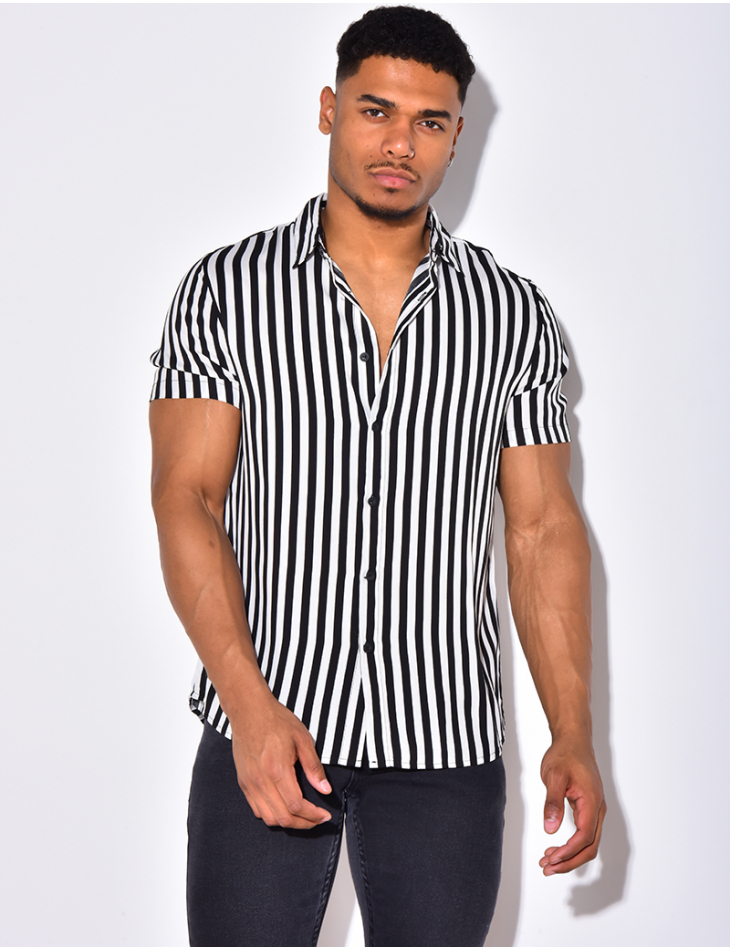 Chemise à rayures