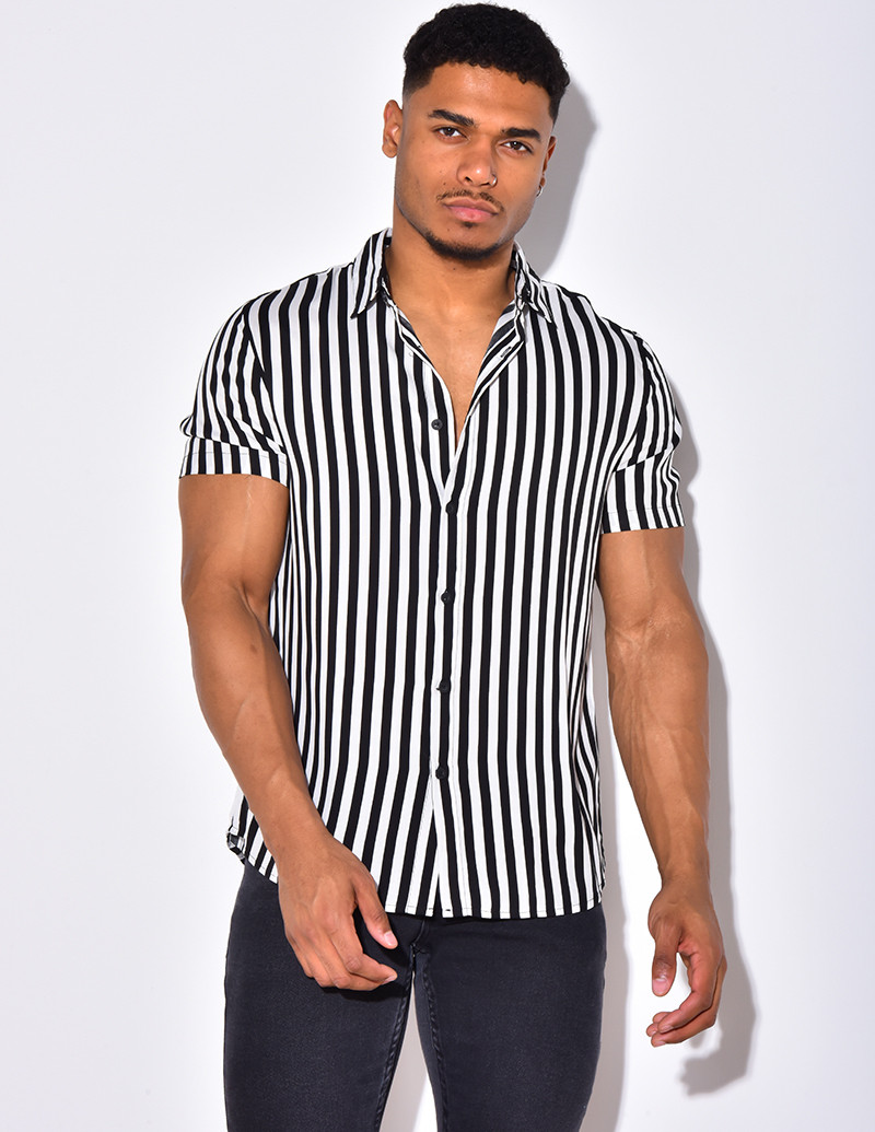 Chemise à rayures