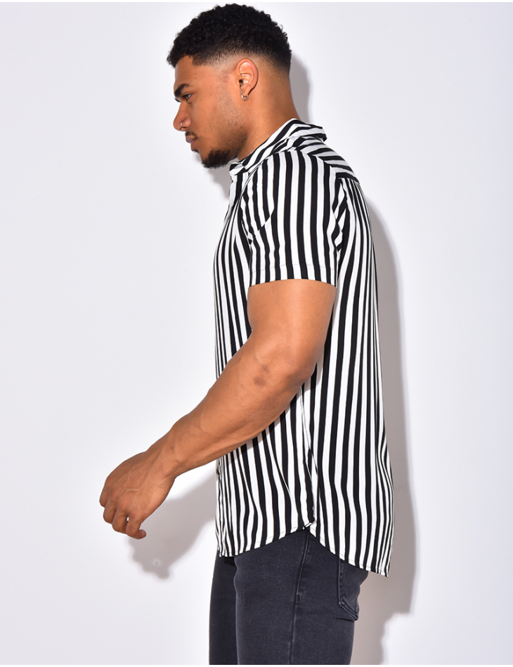 Chemise à rayures