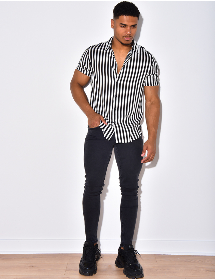 Chemise à rayures