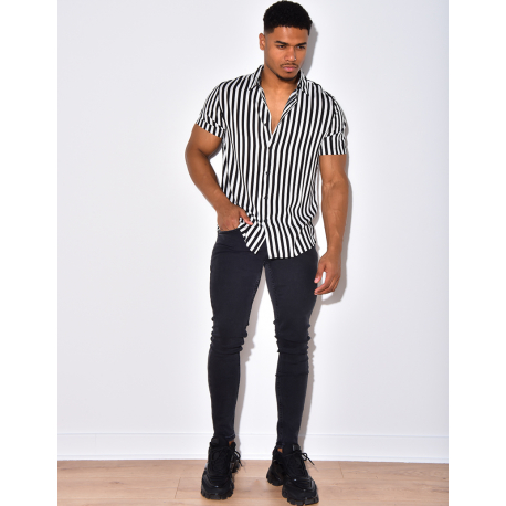 Chemise à rayures