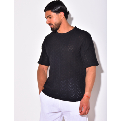 T-shirt en maille T-shirt en maille