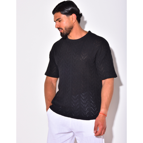 T-shirt en maille T-shirt en maille