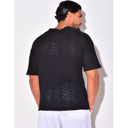 T-shirt en maille T-shirt en maille