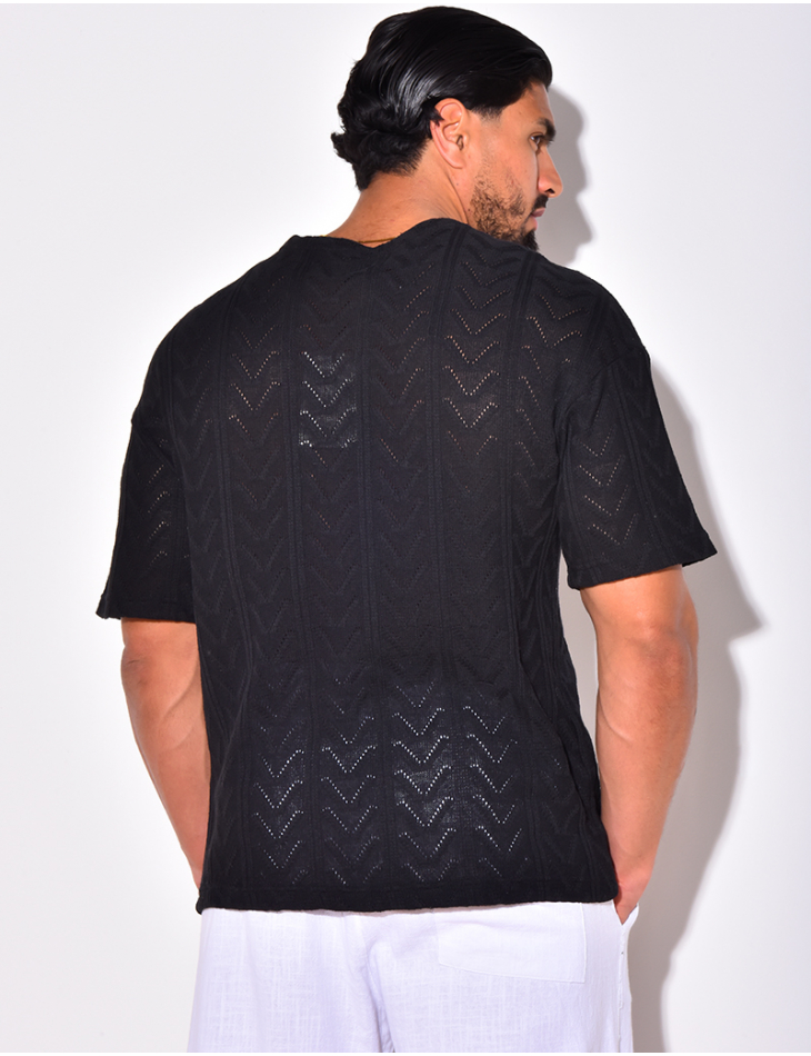T-shirt en maille T-shirt en maille