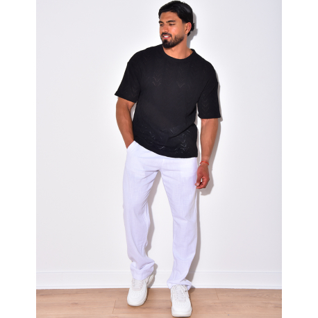 T-shirt en maille T-shirt en maille