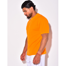 T-shirt côtelé T-shirt côtelé