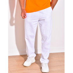 Pantalon léger coupe droite Pantalon léger coupe droite