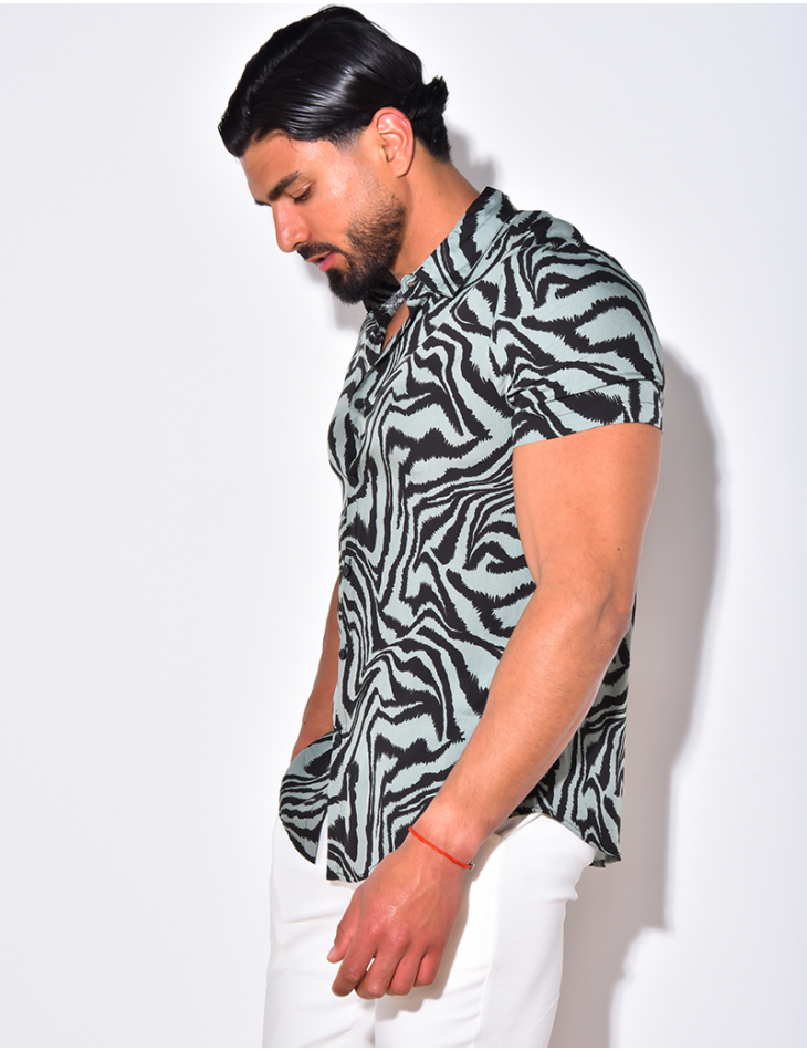 Chemise homme à motif Chemise homme à motif