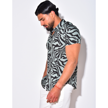Chemise homme à motif Chemise homme à motif