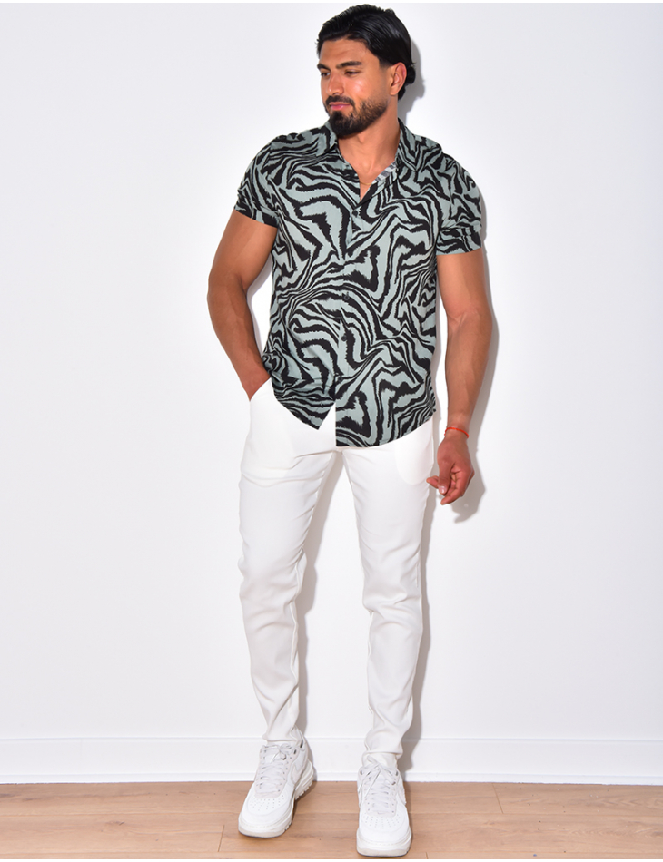 Chemise homme à motif Chemise homme à motif