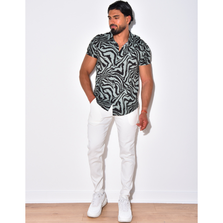 Chemise homme à motif Chemise homme à motif