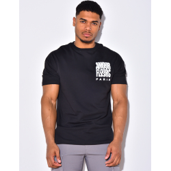 T-shirt homme "Amour fleurs"
