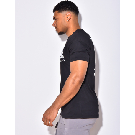 T-shirt homme "Amour fleurs"