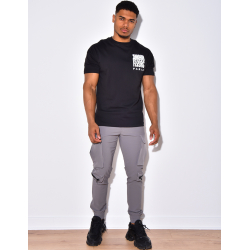 T-shirt homme "Amour fleurs"