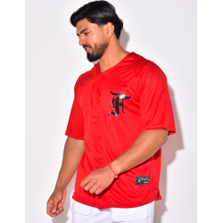 T-shirt homme à boutonner