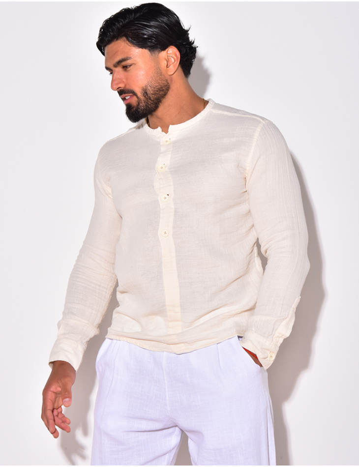 T-shirt à boutonner T-shirt à boutonner