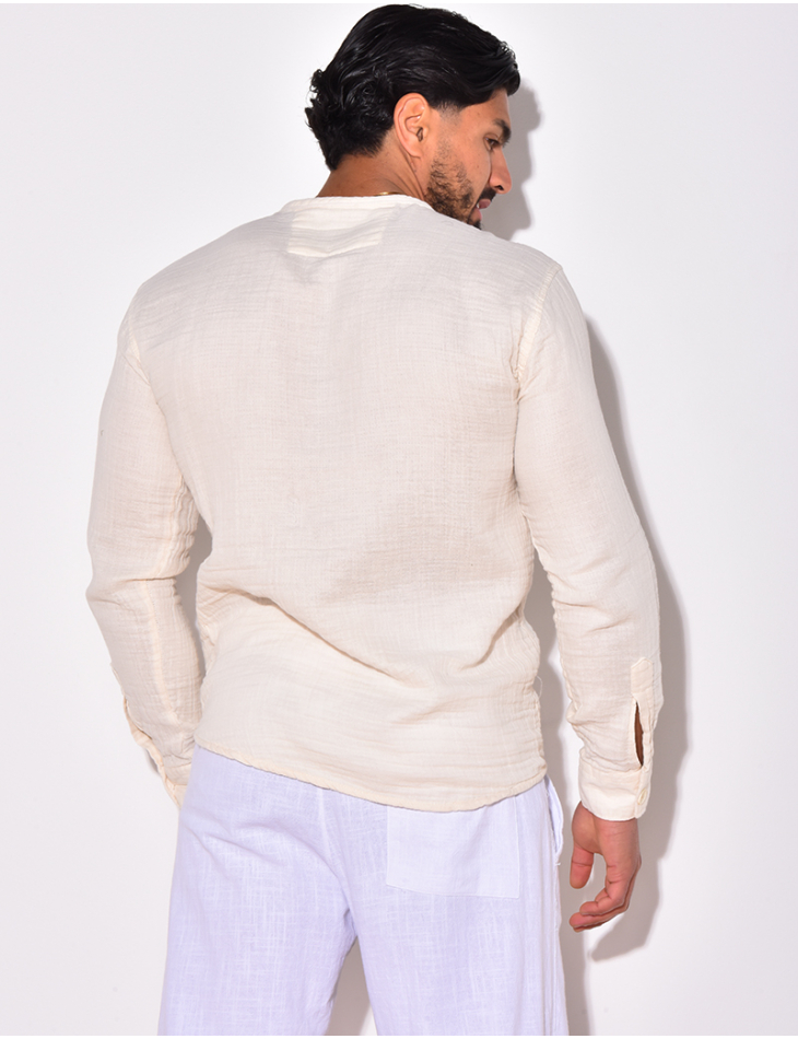 T-shirt à boutonner T-shirt à boutonner