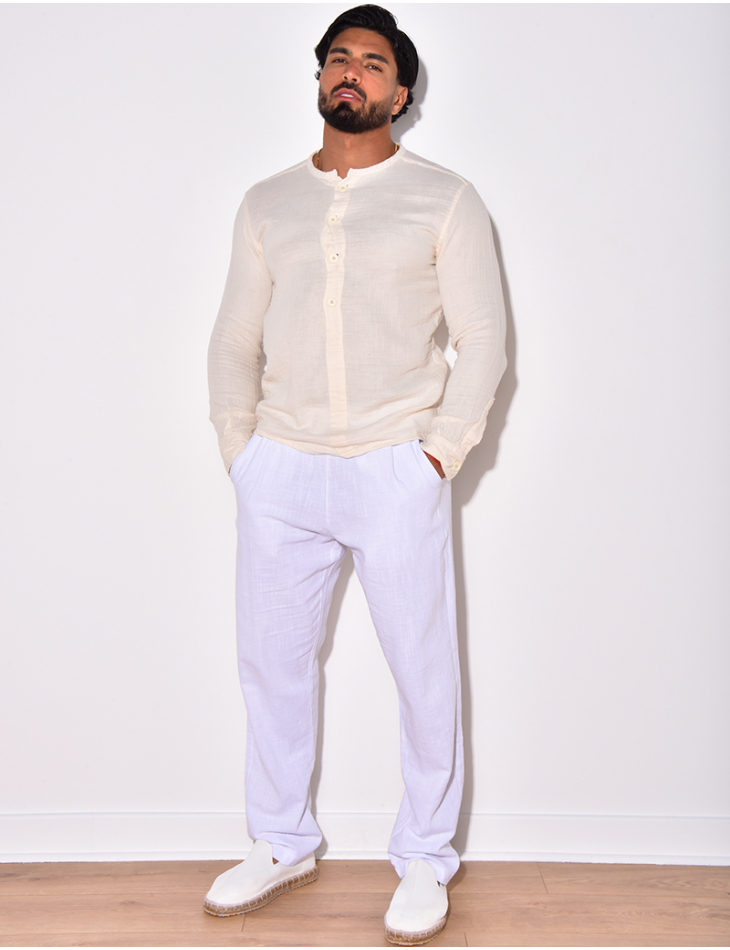 T-shirt à boutonner T-shirt à boutonner