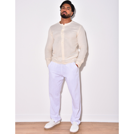 T-shirt à boutonner T-shirt à boutonner