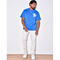 T-shirt "Wich you were here"