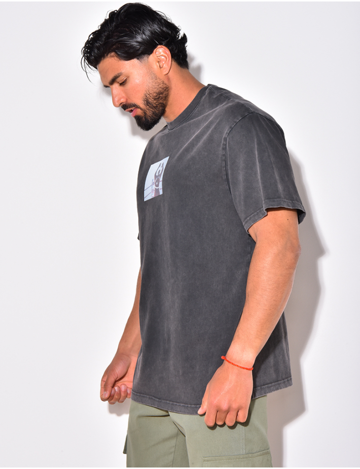 T-shirt Muhammed Ali bras en l'air T-shirt Muhammed Ali bras en l'air