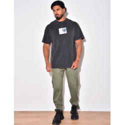 T-shirt Muhammed Ali bras en l'air T-shirt Muhammed Ali bras en l'air