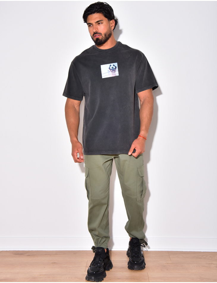 T-shirt Muhammed Ali bras en l'air T-shirt Muhammed Ali bras en l'air