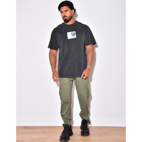 T-shirt Muhammed Ali bras en l'air T-shirt Muhammed Ali bras en l'air