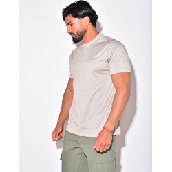 T-shirt basic brodé "B" T-shirt basic brodé "B"