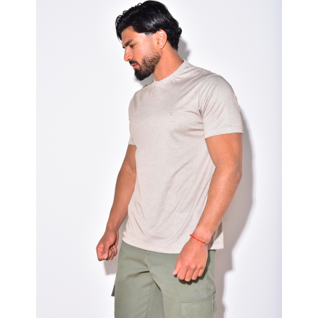 T-shirt basic brodé "B" T-shirt basic brodé "B"