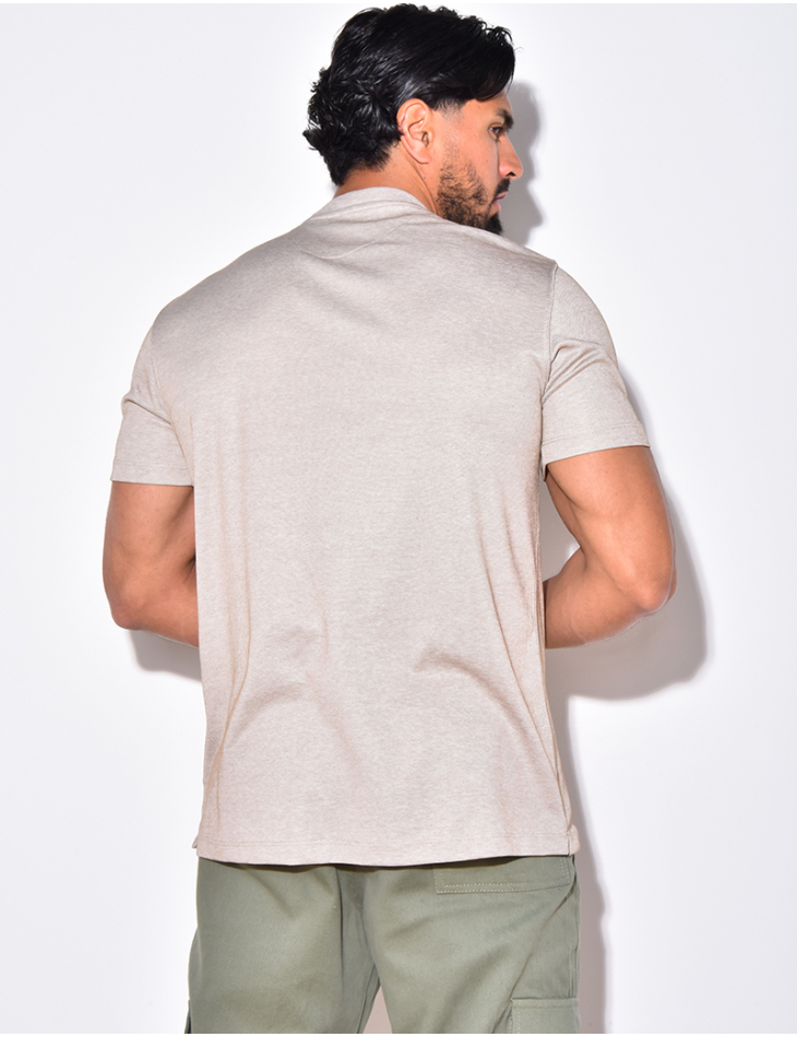 T-shirt basic brodé "B" T-shirt basic brodé "B"