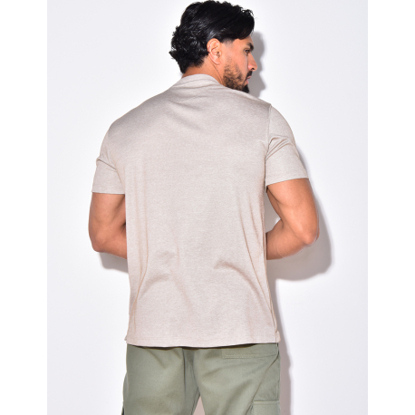 T-shirt basic brodé "B" T-shirt basic brodé "B"