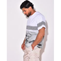 T-shirt à formes géométrique T-shirt à formes géométrique