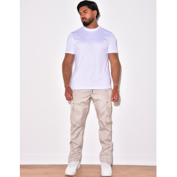 T-shirt basic brodé "B" T-shirt basic brodé "B"