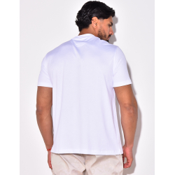 T-shirt basic brodé "B" T-shirt basic brodé "B"