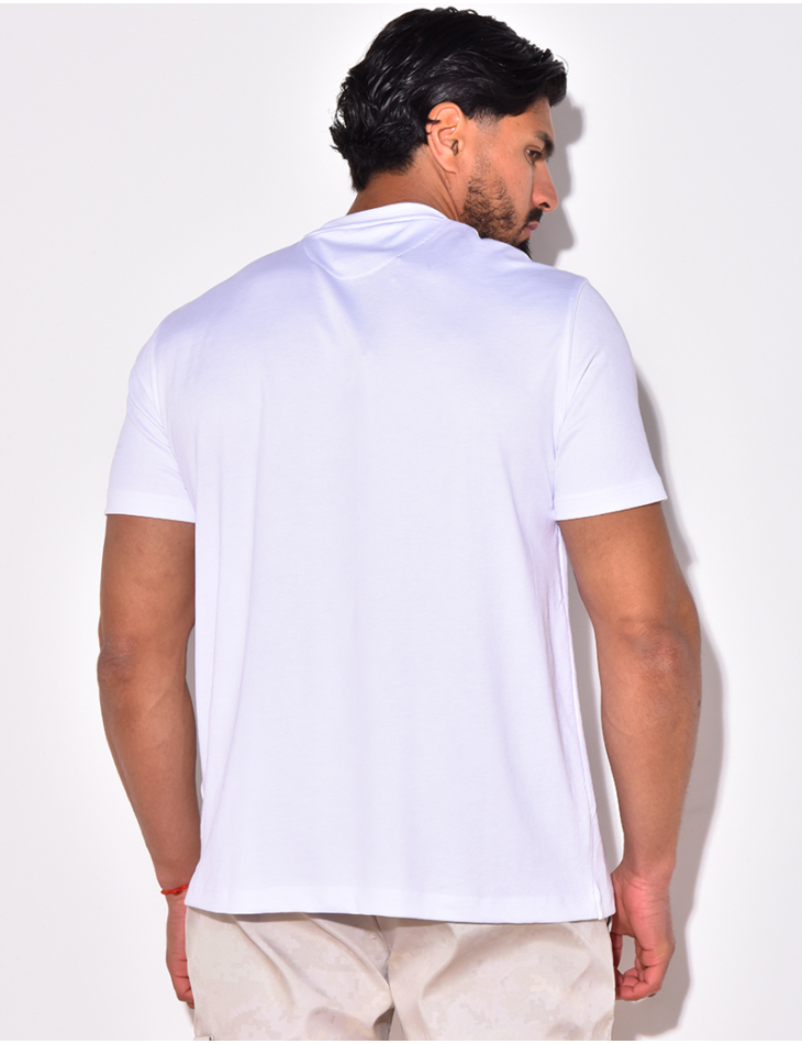 T-shirt basic brodé "B" T-shirt basic brodé "B"