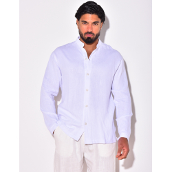 Chemise manches longues à col rond Chemise manches longues à col rond