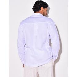 Chemise manches longues à col rond Chemise manches longues à col rond