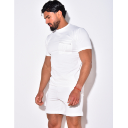 Ensemble short et t-shirt à poches