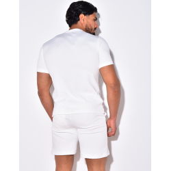 Ensemble short et t-shirt à poches