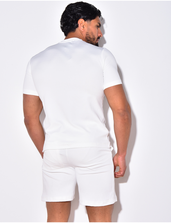 Ensemble short et t-shirt à poches