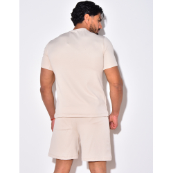 Ensemble short et t-shirt à poches Ensemble short et t-shirt à poches
