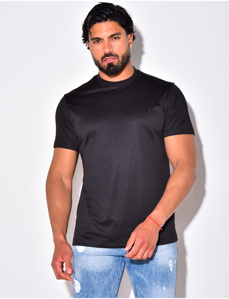 T-shirt basic brodé "B" T-shirt basic brodé "B"