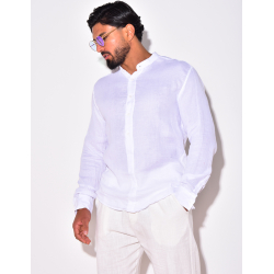 Chemise en lin manches longues Chemise en lin manches longues