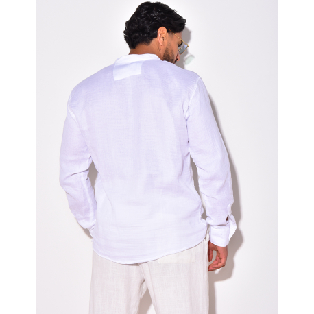 Chemise en lin manches longues Chemise en lin manches longues