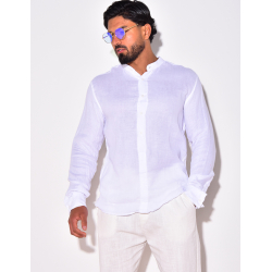 Chemise en lin manches longues Chemise en lin manches longues