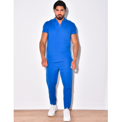 Ensembe pantalon et t-shirt en lin Ensembe pantalon et t-shirt en lin