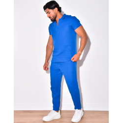 Ensembe pantalon et t-shirt en lin Ensembe pantalon et t-shirt en lin